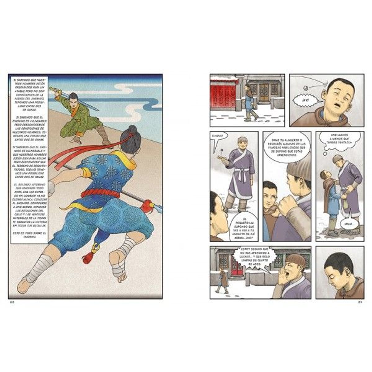 EDITORIAL CONTRAPUNTO - El Arte De La Guerra. Sun Tzu. Comic