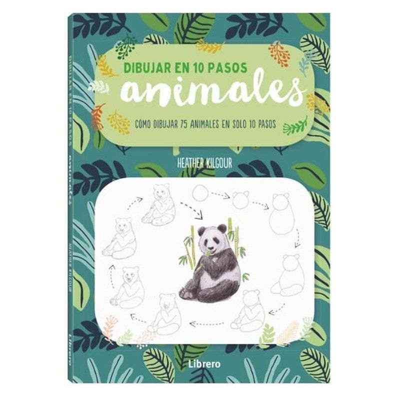EDITORIAL CONTRAPUNTO - Libro Dibujar En 10 Pasos - Animales