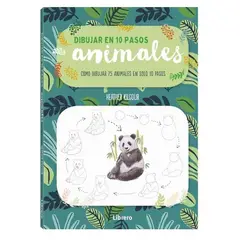 EDITORIAL CONTRAPUNTO - Libro Dibujar En 10 Pasos - Animales