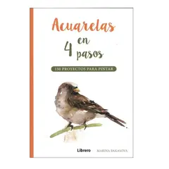 EDITORIAL CONTRAPUNTO - Libro Acuarelas En 4 Pasos