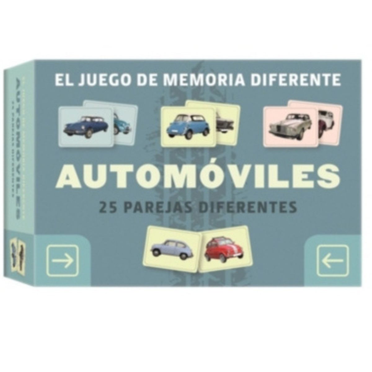 EDITORIAL CONTRAPUNTO - Juego De Memoria Diferente - Automóviles