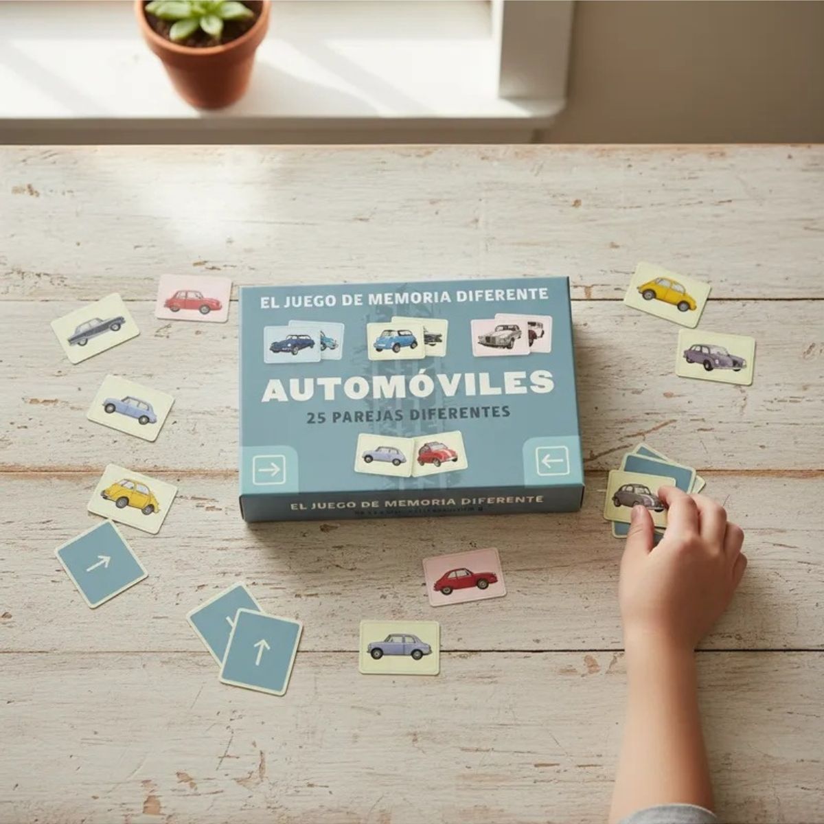 EDITORIAL CONTRAPUNTO - Juego De Memoria Diferente - Automóviles