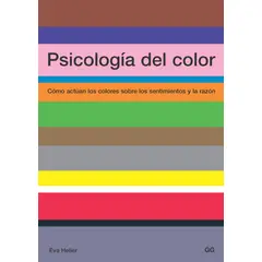 GUSTAVO GILI - Libro Psicologia Del Color