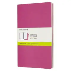 MOLESKINE - Libretas Cahier Set De 3 / Grande / Rosa Cinétic