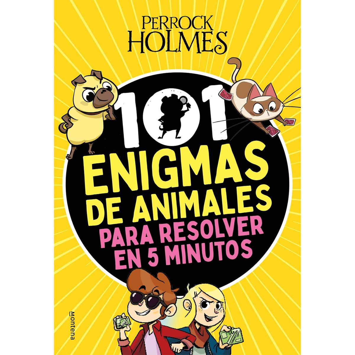 MONTENA - Perrock Holmes 101 Enigmas De Animales