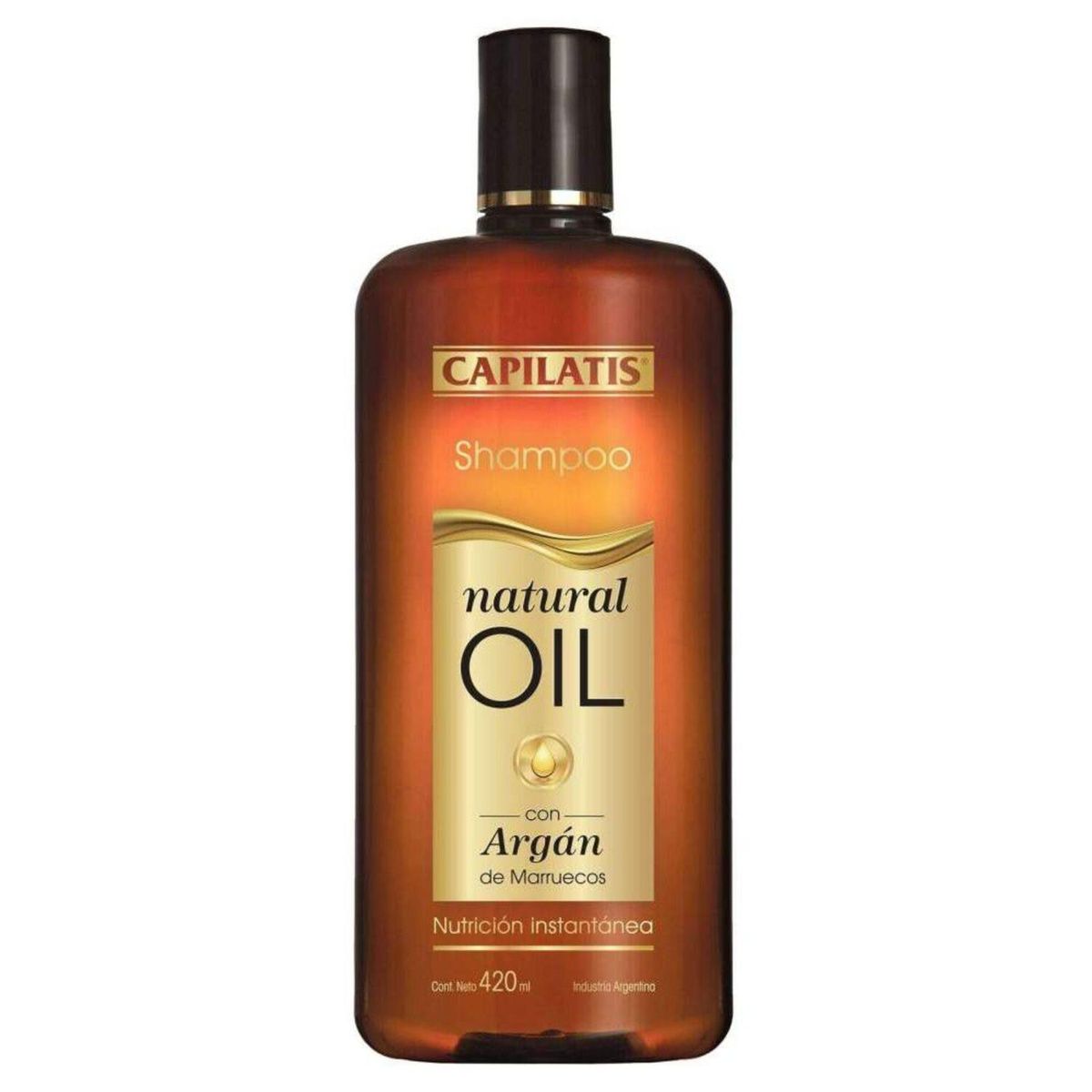 CAPILATIS - Capilatis Shampoo Natural Oil Con Argan 420ml