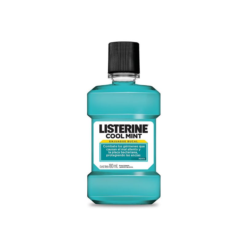 LISTERINE - Listerine Enjuague Bucal Cool Mint 180ml