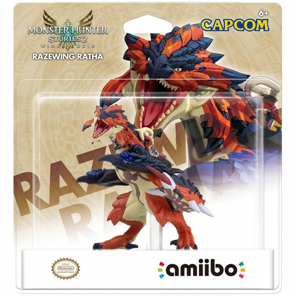 NINTENDO - Figura Amiibo Rathalos -  Colección Monster Hunter - Sniper