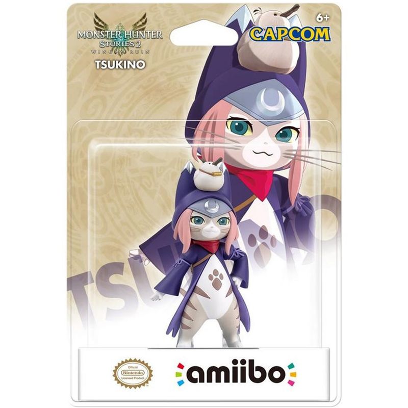 NINTENDO - Figura Amiibo Tsukino -  Colección Monster Hunter - Sniper
