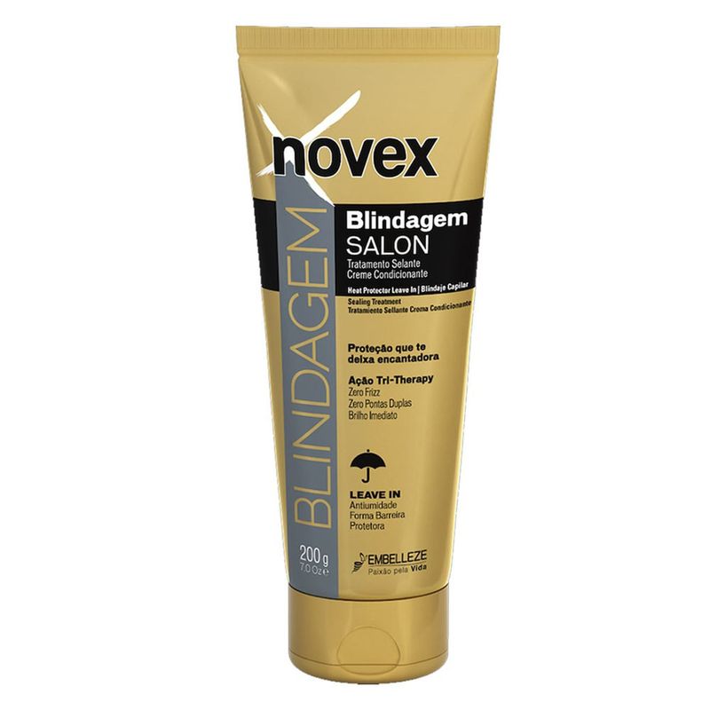 NOVEX - Protector Térmico Anti Frizz Original Brasil Blindagem.-
