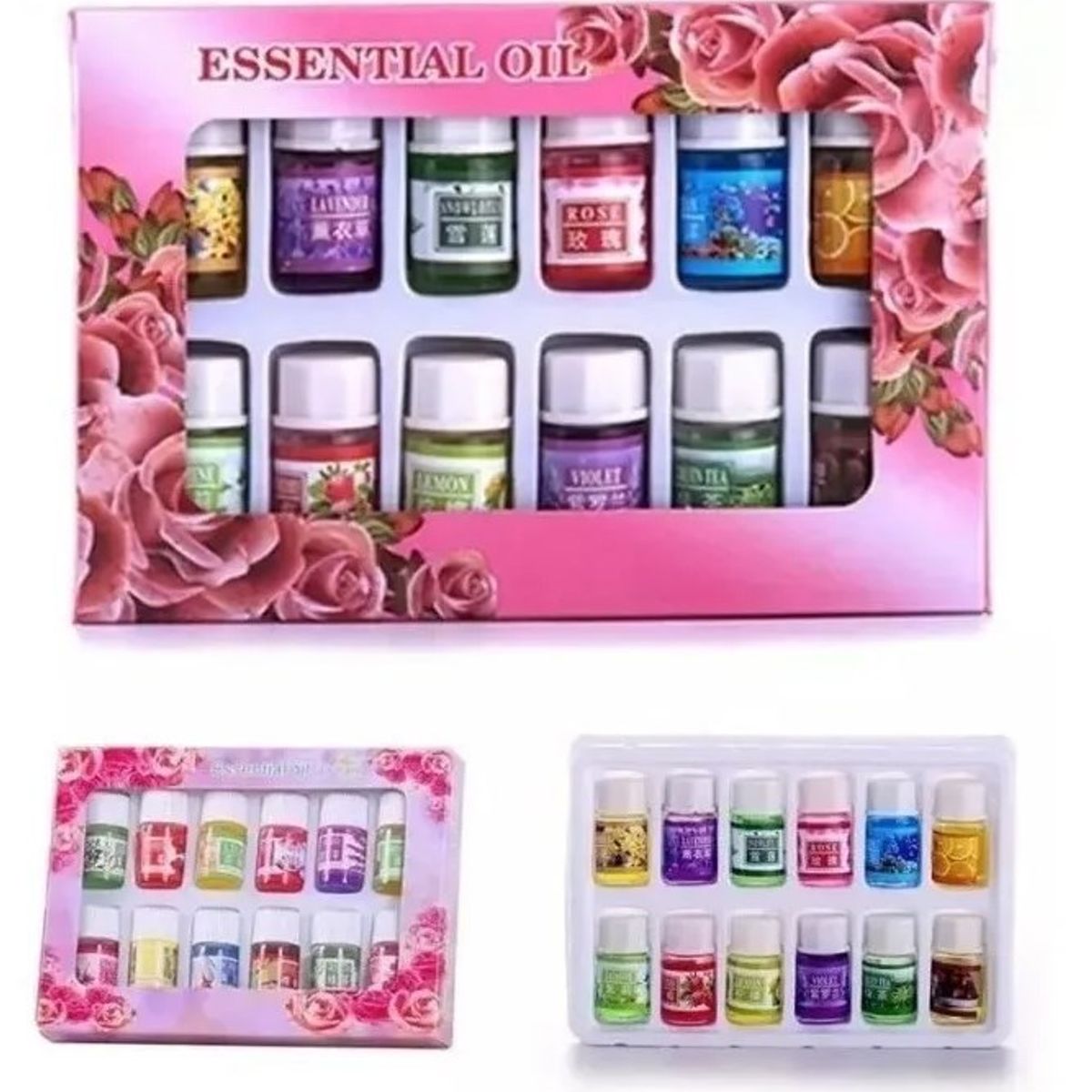 GENERICO - 12 Aceites Esencia Ricos Aromas Humidificador Vaporizador