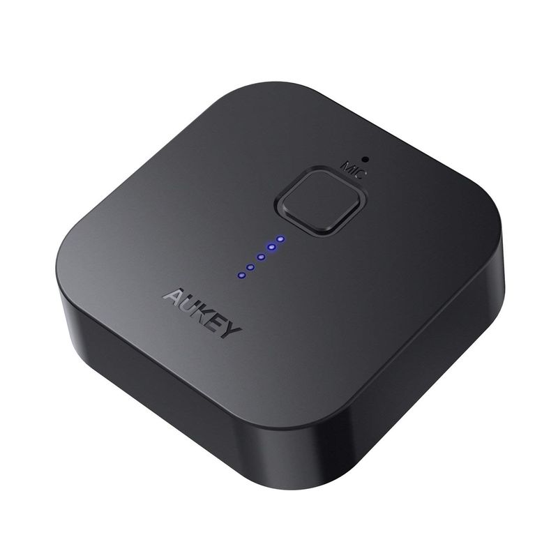 AUKEY - AUKEY Receptor Bluetooth v4.1 inalámbrico A2DP Negro - BR-C1 - Negro