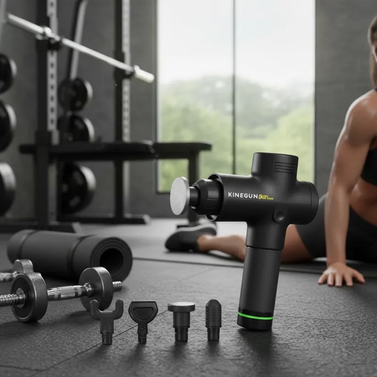 KINEGUN PRO - Pistola de Masajes Pro Oil