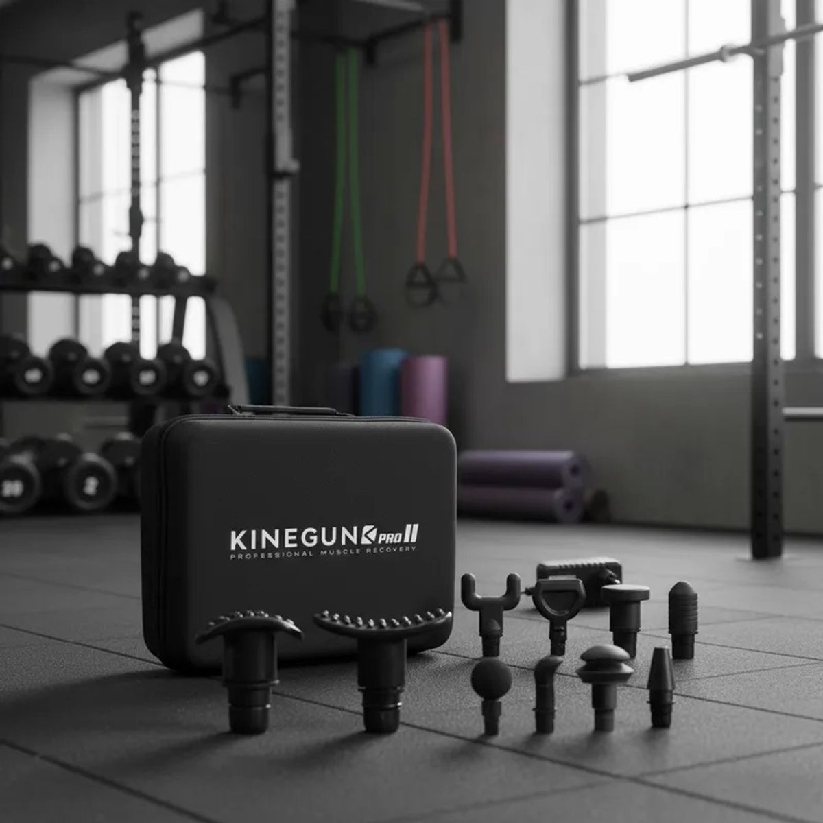 KINEGUN PRO - Pistola de Masajes KINEGUN PRO II - 30 niveles