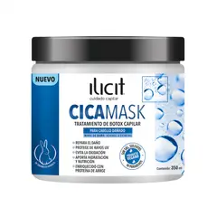 ILICIT - MASCARA DE BOTOX CAPILAR – CICAMASK – 350 ML – MARCA