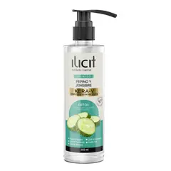 ILICIT - SHAMPOO PEPINO Y JENGIBRE DETOX + KERA V – 350 ML –