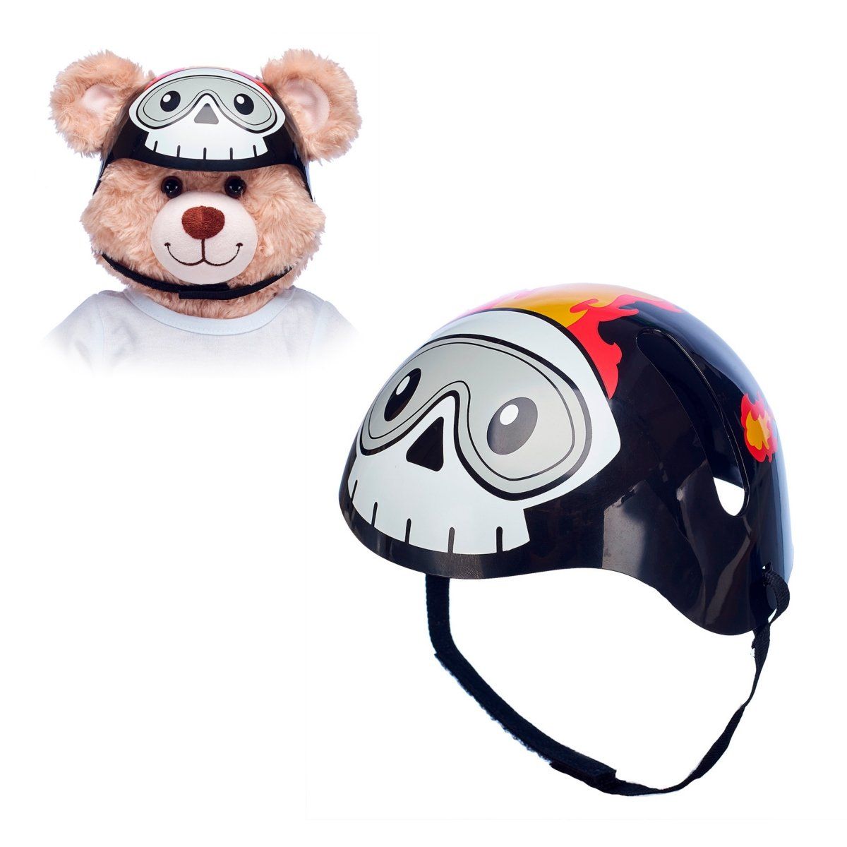 BUILD A BEAR - Casco Build a Bear accesorio deportes extremos peluche