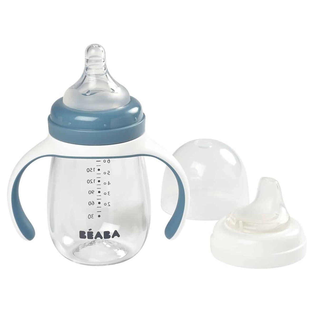BEABA - Biberón de aprendizaje Celeste
