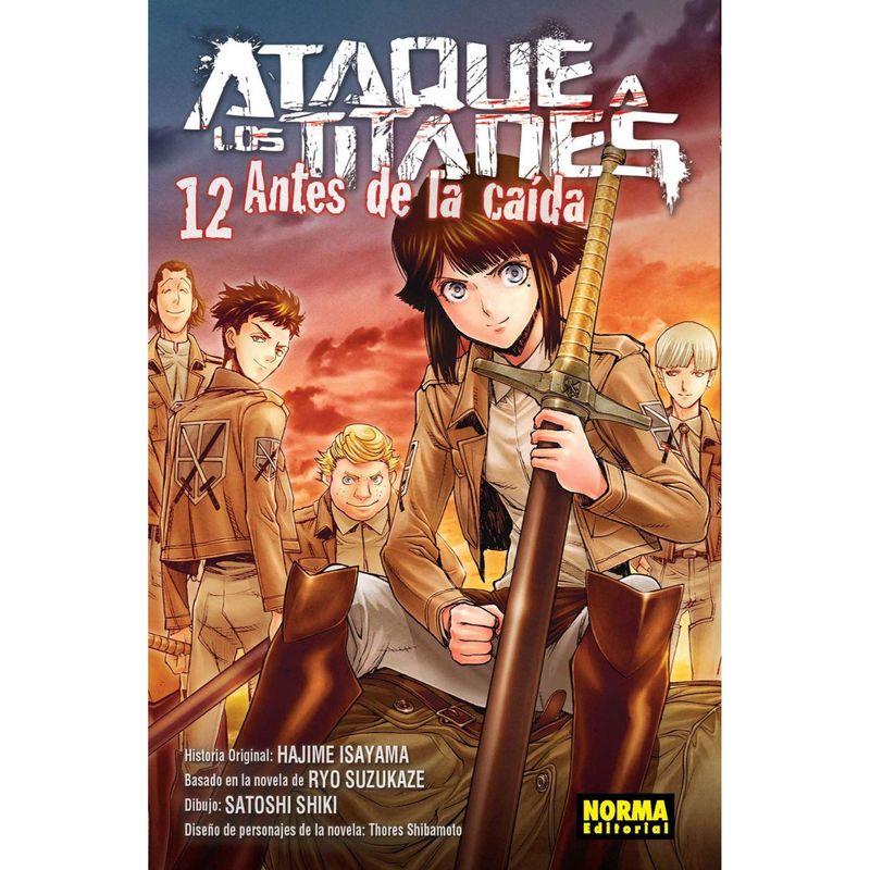 EDITORIAL NORMA - Ataque A Los Titanes 12 Antes De La Caida