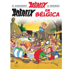 EDITORIAL CONTRAPUNTO - Libro Asterix 24 - En Belgica