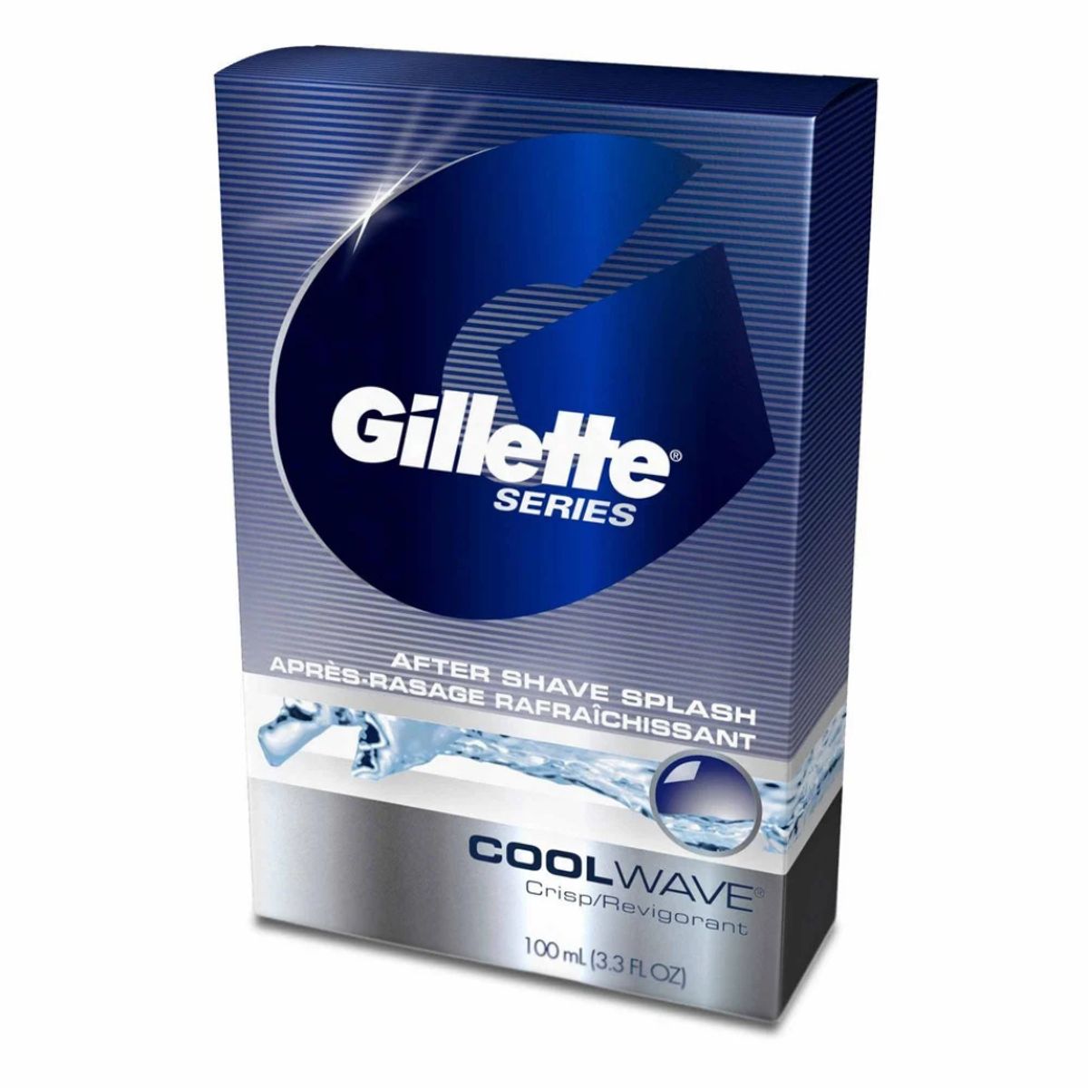 GILLETTE - Loción After Shave Gillette Cool Wave 100 ml Refrescante