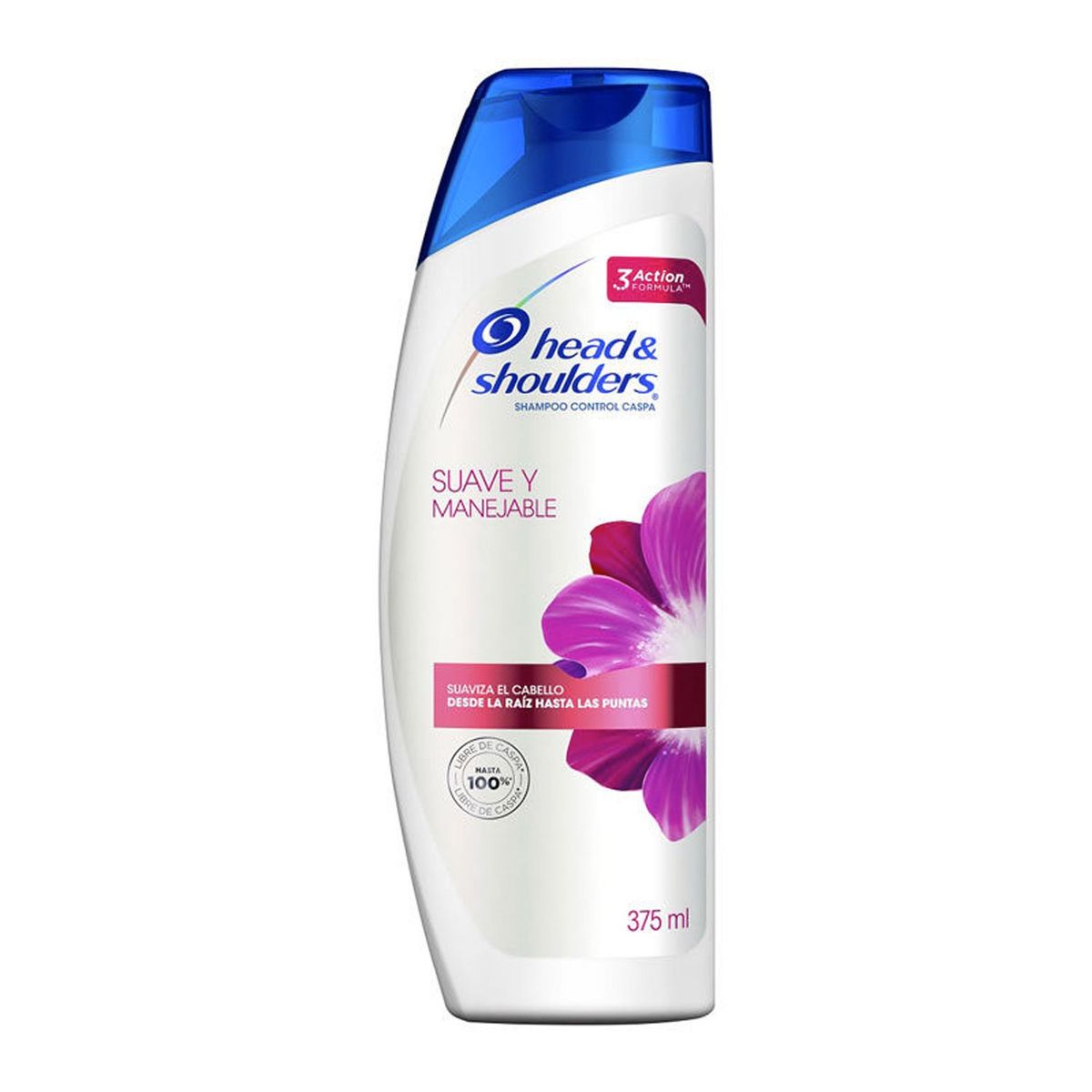 HEAD AND SHOULDERS - Head  Shoulders Shampoo Anticaspa Suave y Manejable 375mL