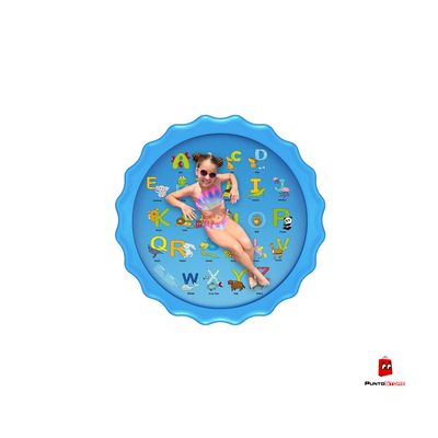 Imagen 2 del producto Alfombra Piscina Chorros De Agua 167cms Diseño - Puntostore.