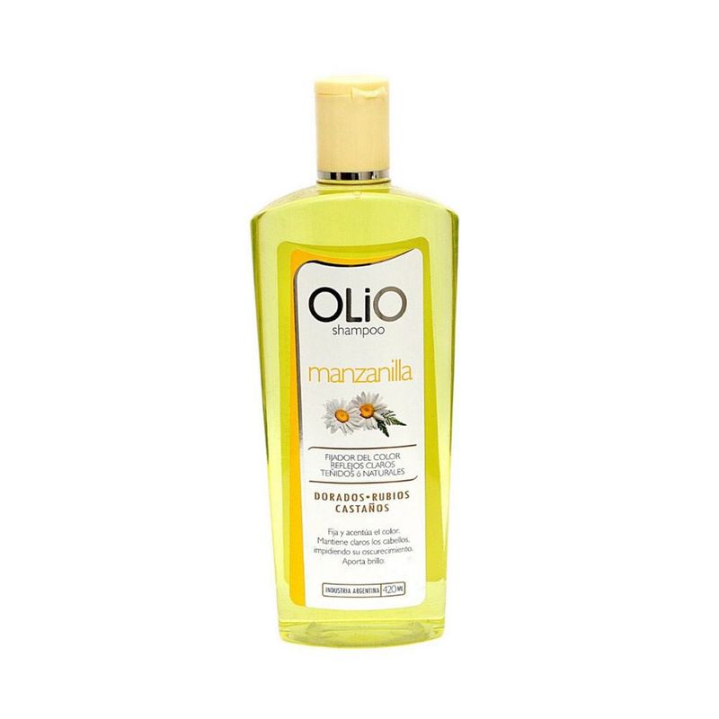 COSMETICAVAL - Shampoo Aclarante Cabello Rubio Con Manzanilla Olio