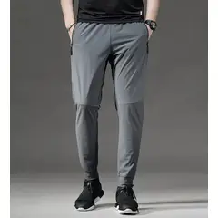 ANDESLAND OUTDOOR APPAREL - Pantalón Deportivo Verano Gris Hombre