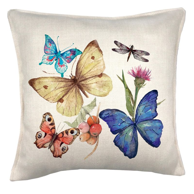 TUYO PRINT - Cojin Alas De Mariposa 2 - 45x45