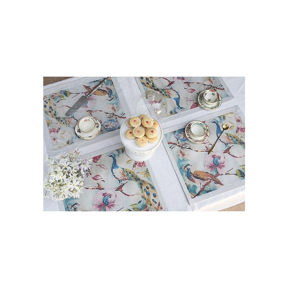 TUYO PRINT - Set Individuales  Impermeables, Real