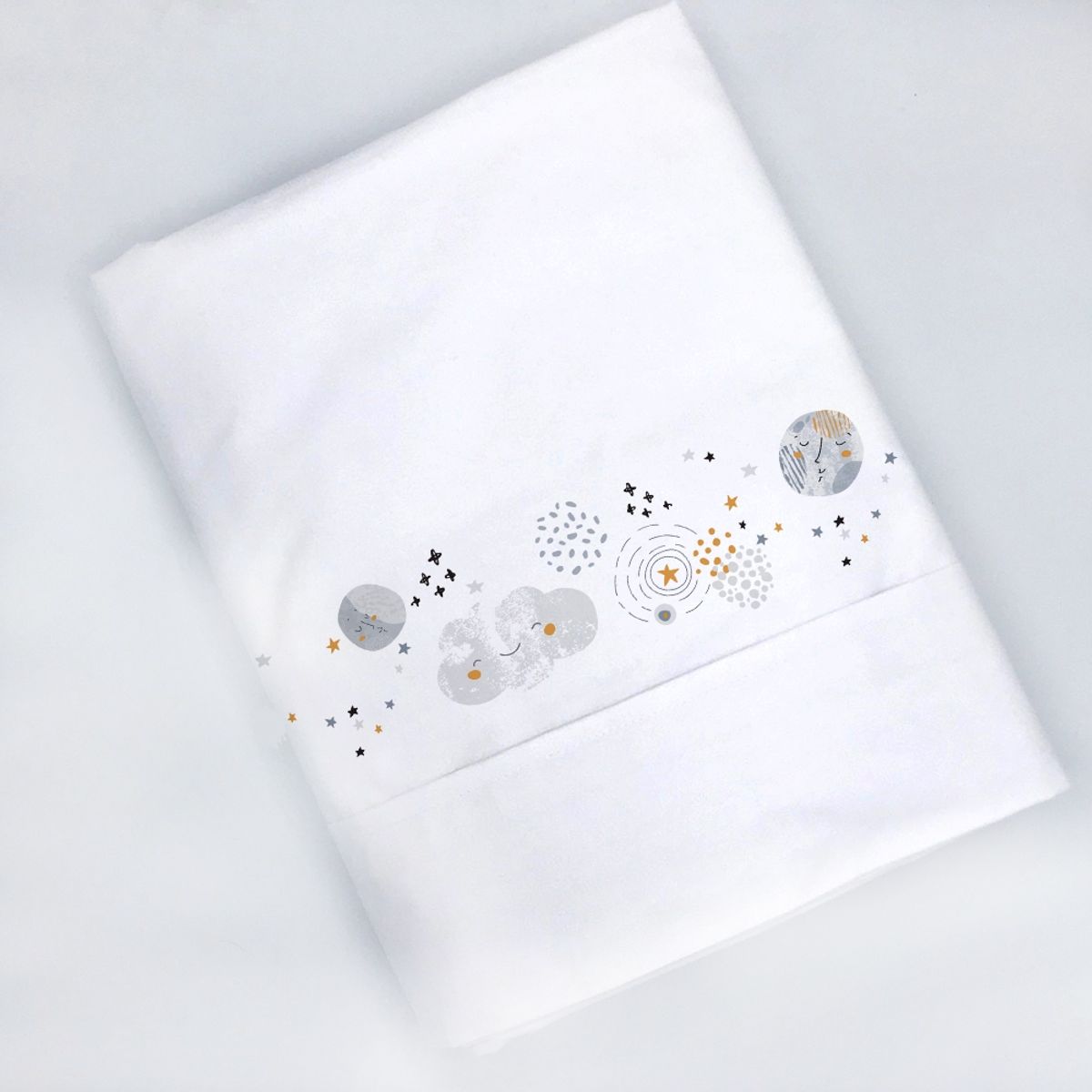 TUYO PRINT - Juego De Sábanas Pack & Play,  Luna