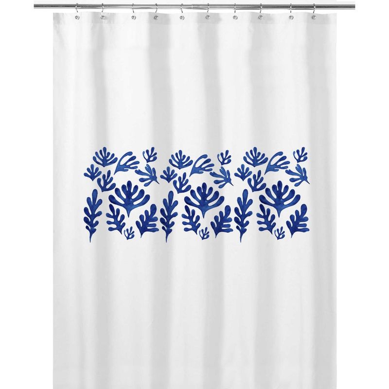TUYO PRINT - Cortina de Baño Algas Azúl - Tuyo Print