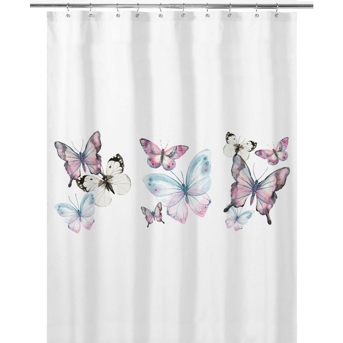 TUYO PRINT - Cortina de Baño Mariposas Rosadas - Tuyo Print