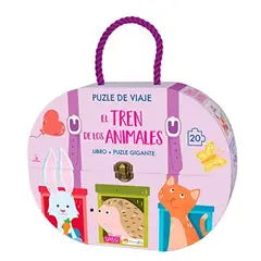 MANOLITO BOOKS - Libro y Puzzle El Tren De Los Animales