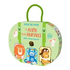 MANOLITO BOOKS - Libro y Puzzle El Avion De Los Animales