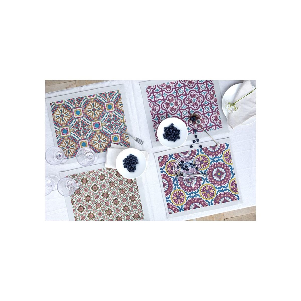 TUYO PRINT - Set Individuales Impermeables Mosaico