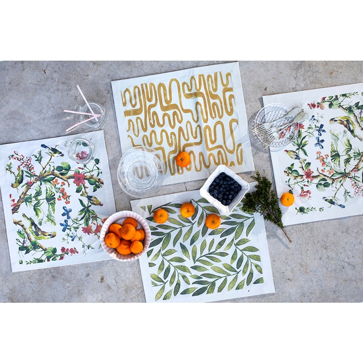 TUYO PRINT - Set Individuales Impermeable Eden