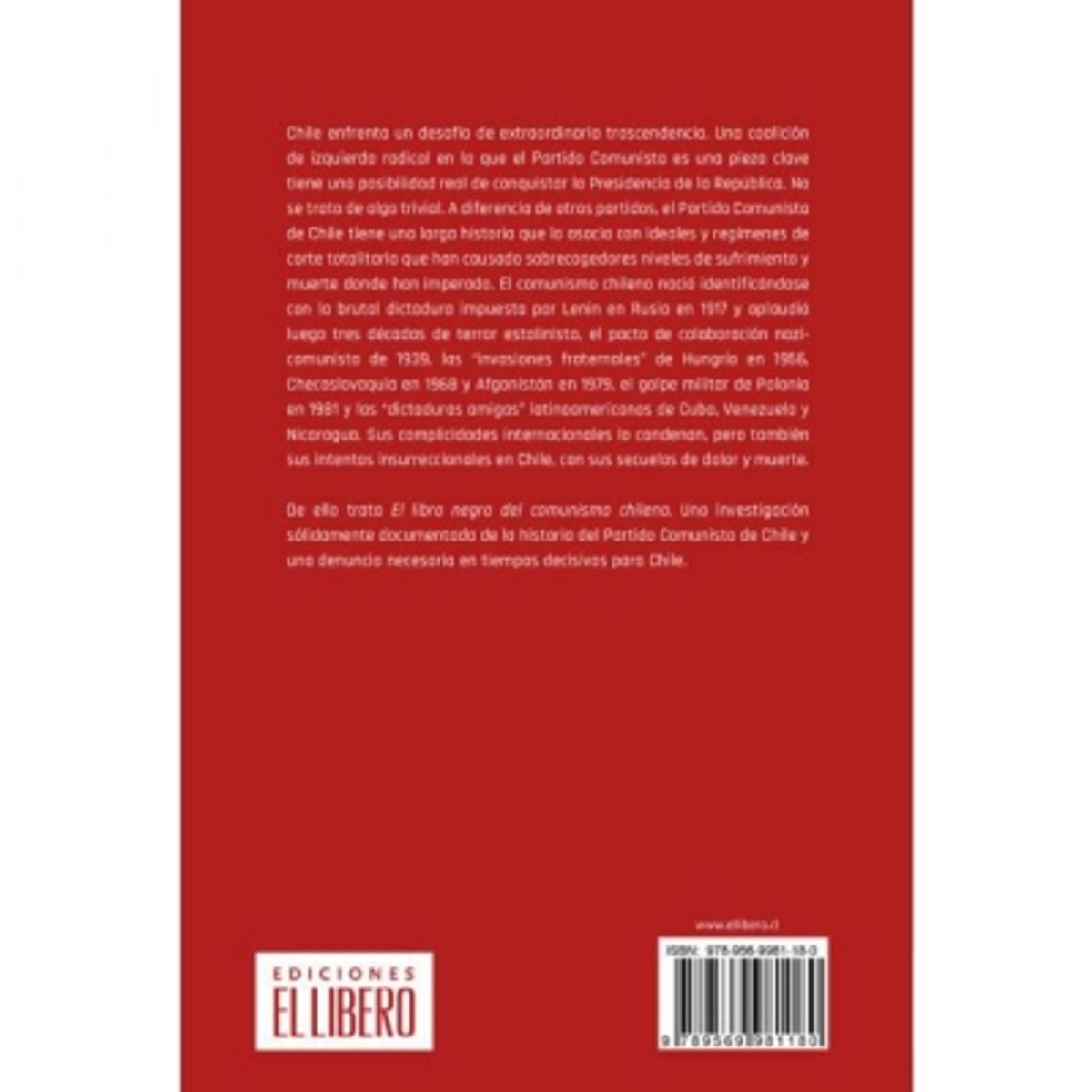 EL LIBERO - El Libro Negro Del Comunismo Chileno