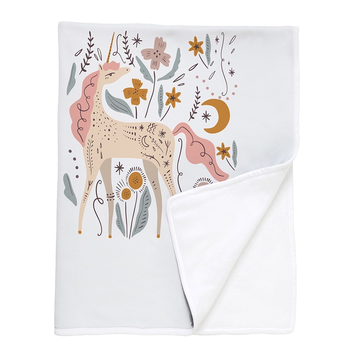 TUYO PRINT - Manta Polar Unicornio