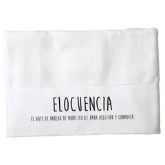 TUYO PRINT - Toalla de mano, Elocuencia