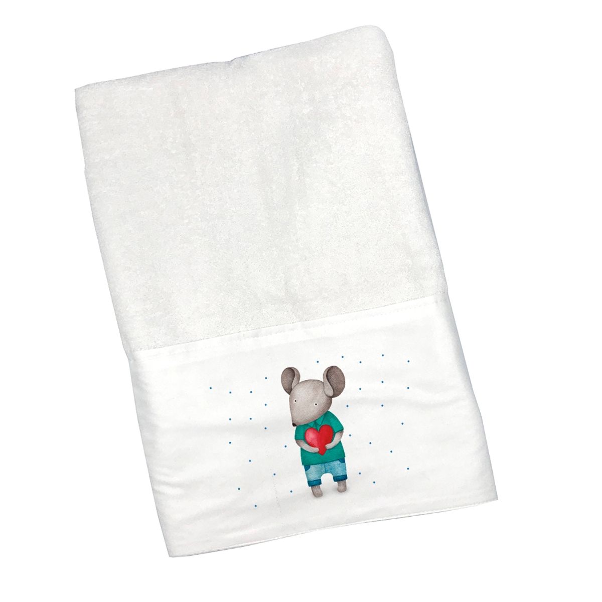 TUYO PRINT - Toalla de mano Ratoncito - Tuyo Print