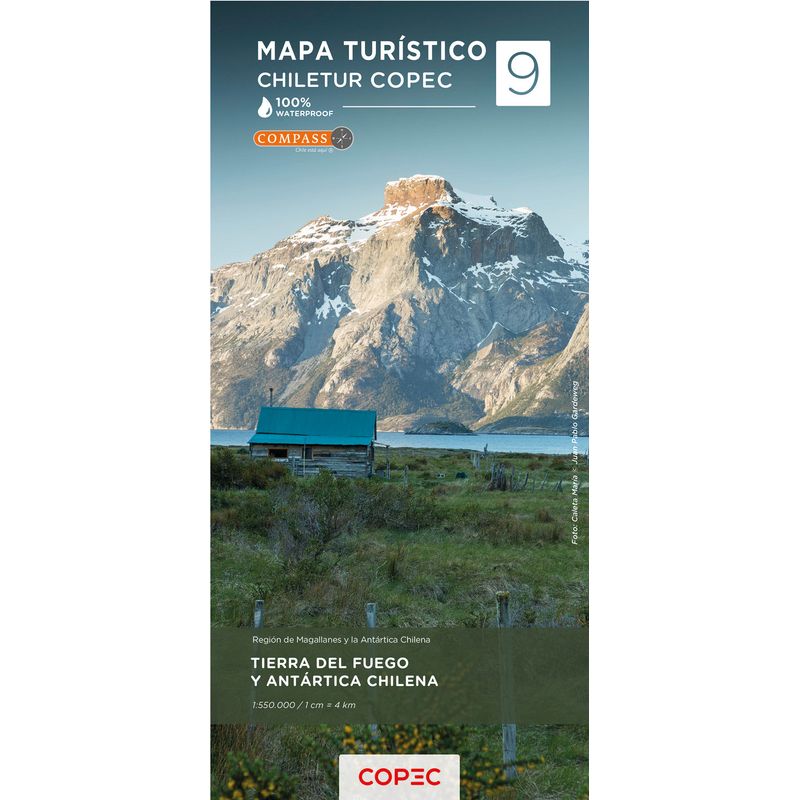 COMPASS - Mapa tierra del fuego y antártica chilena # 9