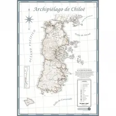 COMPASS - Mapa de chiloe de editorial chile spa