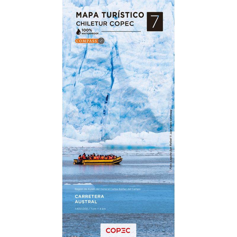 COMPASS - Mapa carretera austral # 7 editorial compass chile spa