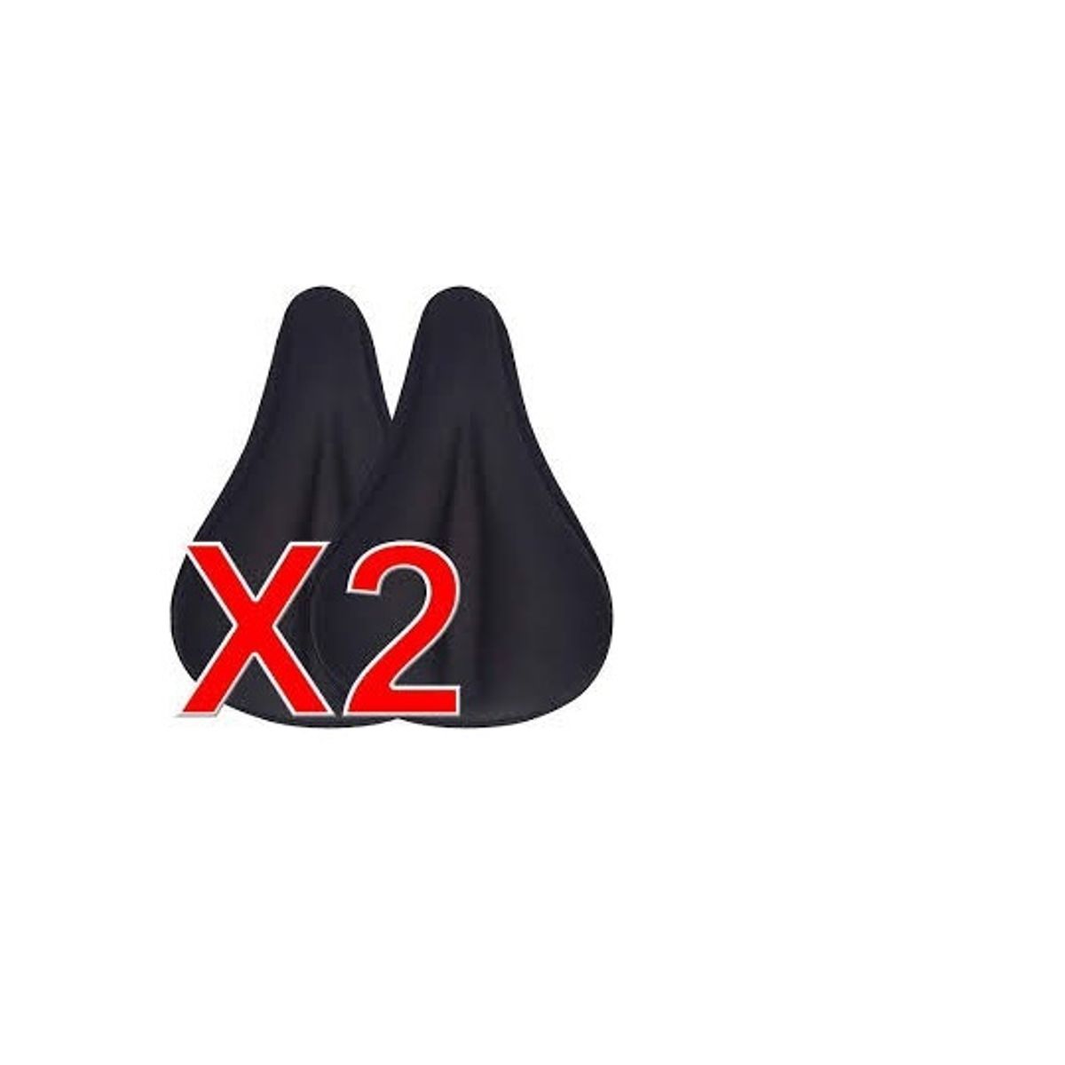 GENERICO - 2 cubre asientos  funda gel bicicleta