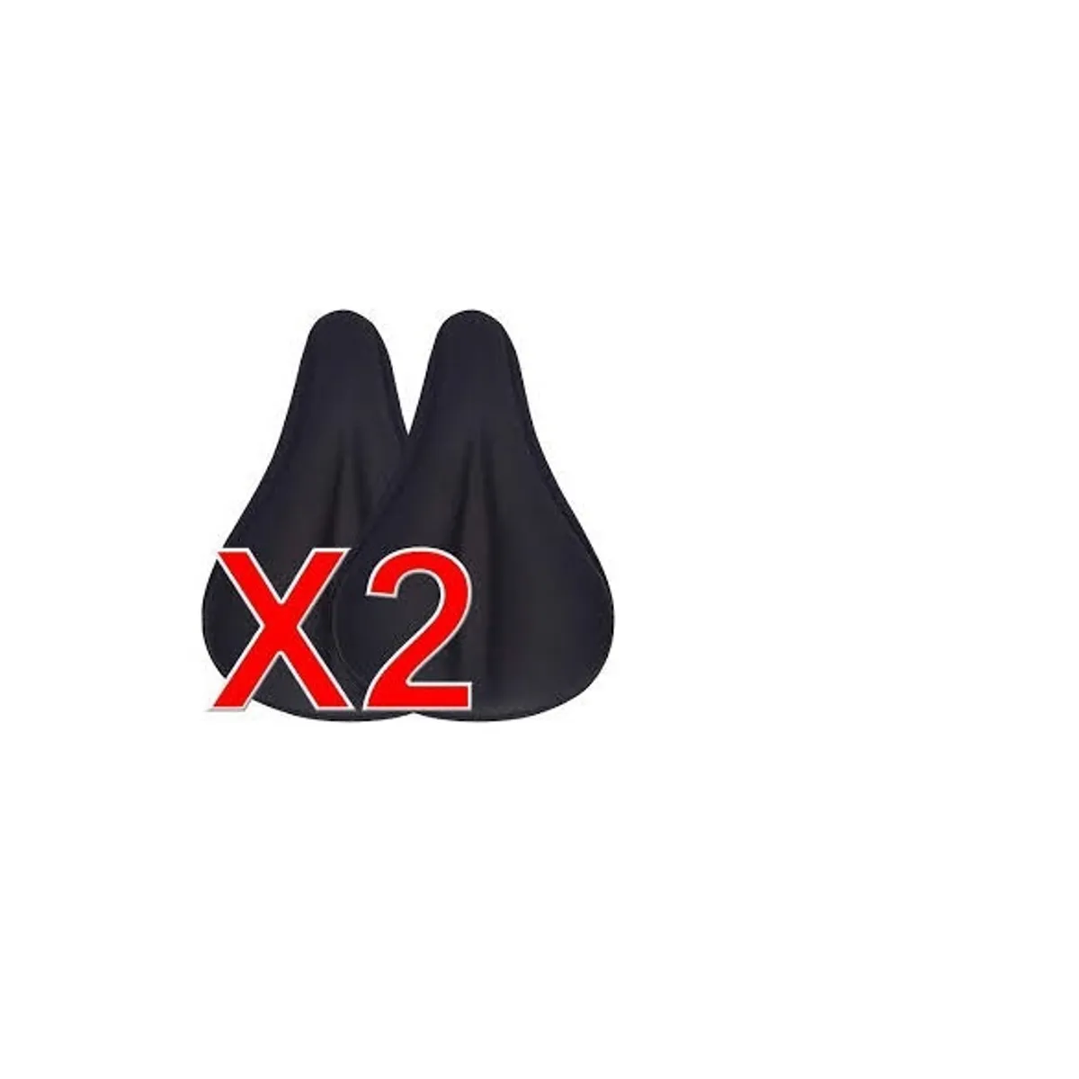 GENERICO - 2 cubre asientos  funda gel bicicleta