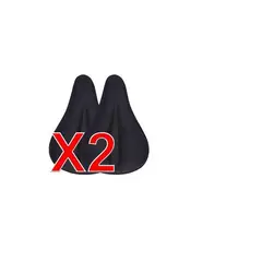 GENERICO - 2 cubre asientos funda gel bicicleta
