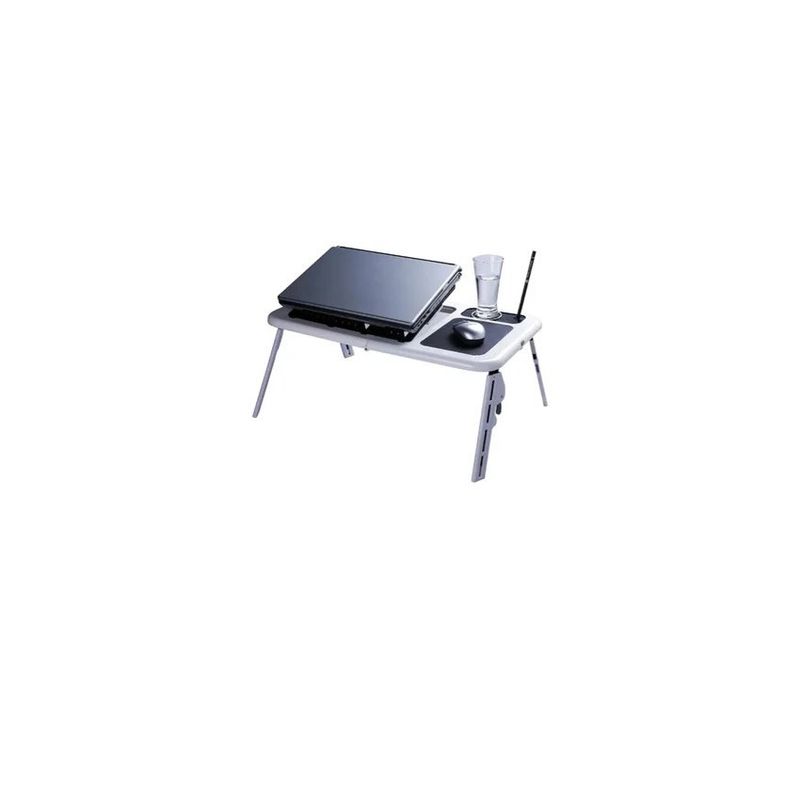 GENERICO - Mesa notebook 2 ventiladores cooler portatil