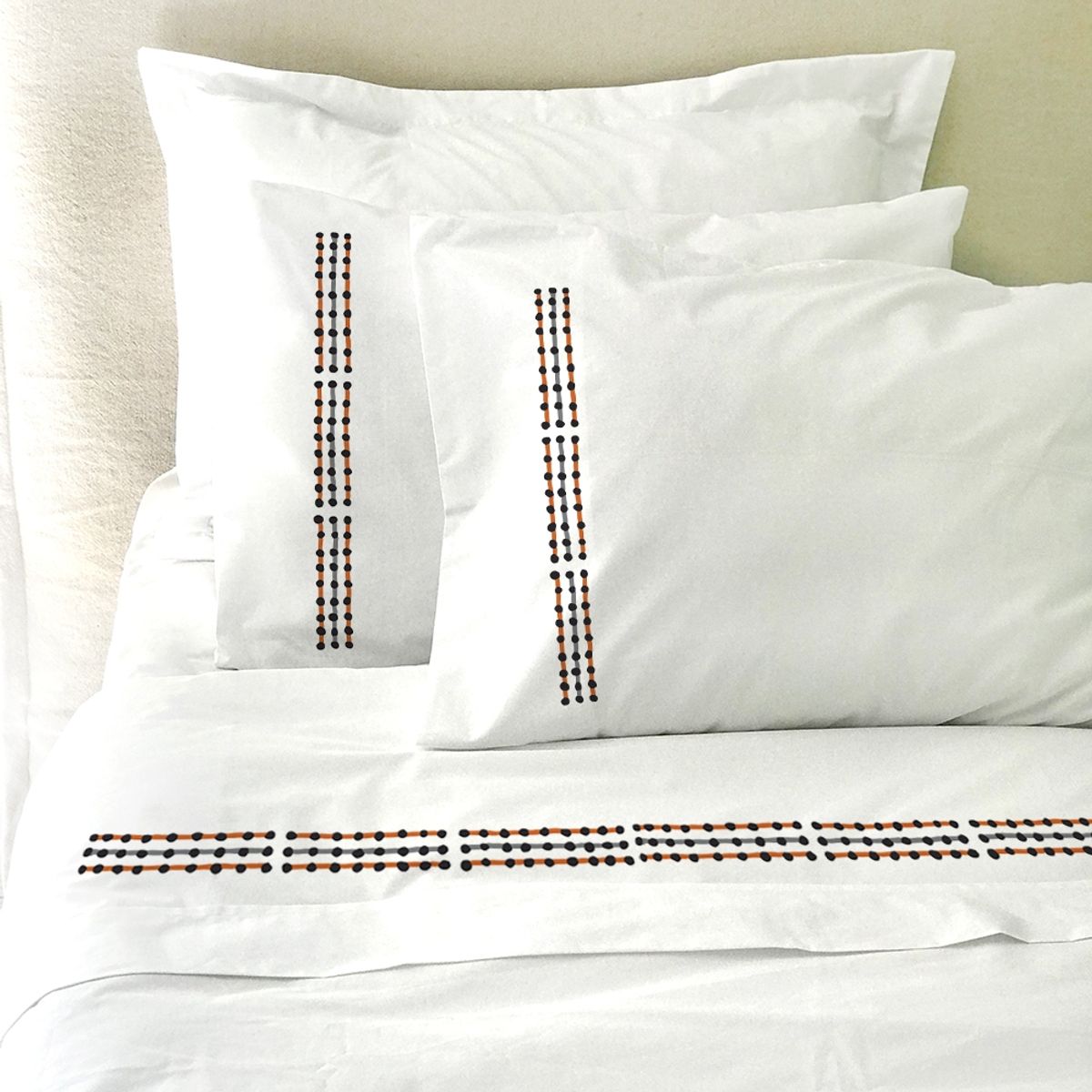 TUYO PRINT - Juego de Sábanas 2 Plaza, Patagonia